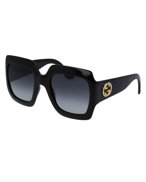 gucci sunglasses big frame|authentic Gucci oversized sunglasses.